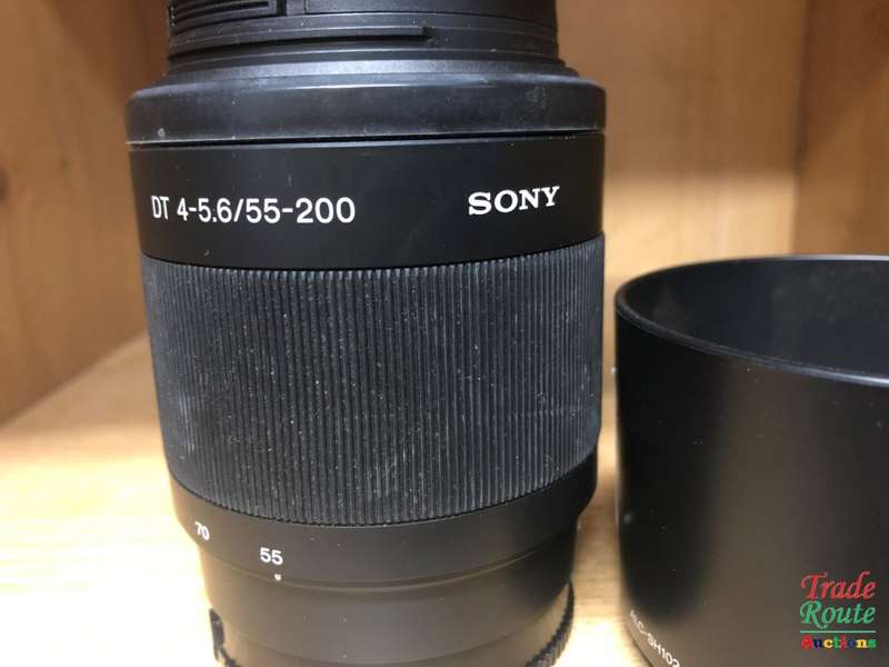 Sony 55-200mm f/4-5.6 Compact Super Telephoto Zoom Lens - For Sony DSLR Cameras