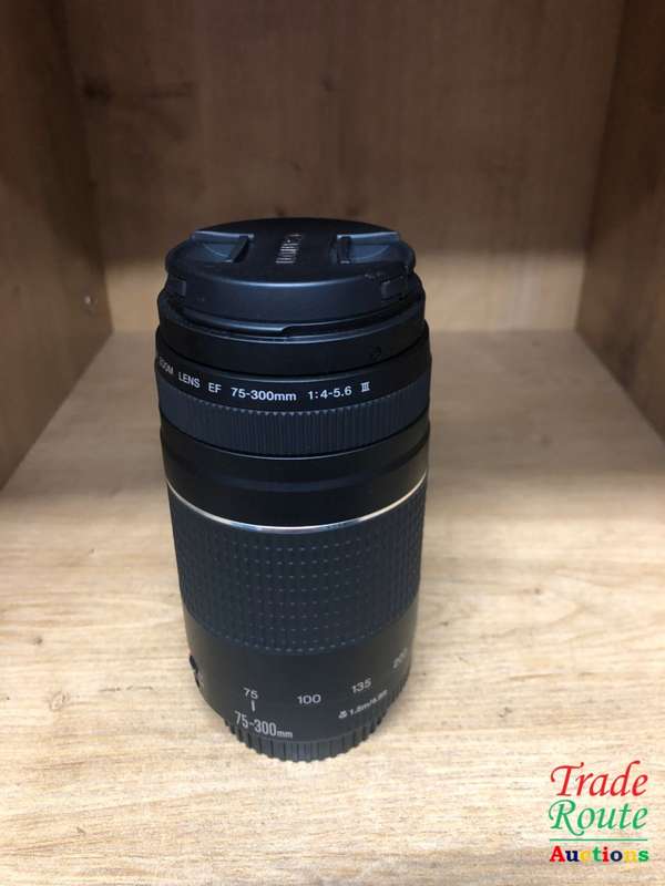 CANON EF 75-300MM 4-5.6 MARK III TELEPHOTO ZOOM LENS for 600D, 650D, 700D, 750D 1200D 1300D Etc