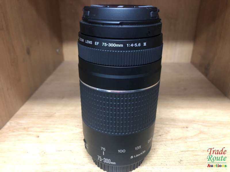 CANON EF 75-300MM 4-5.6 MARK III TELEPHOTO ZOOM LENS for 600D, 650D, 700D, 750D 1200D 1300D Etc