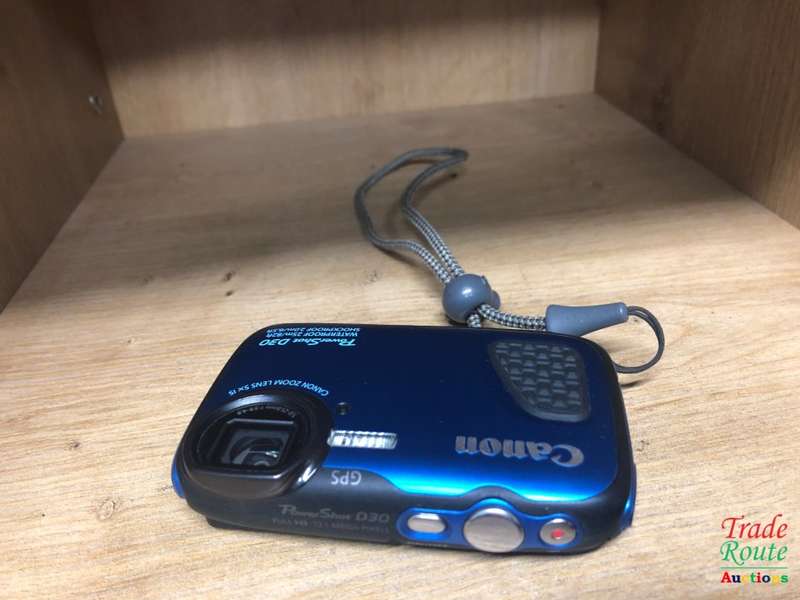 Canon PowerShot D30 Waterproof Digital Camera (Blue)