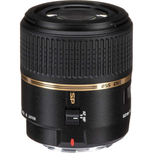 Tamron SP 60mm f/2 Di II 1:1 Macro Lens for NIKON CAMERAS