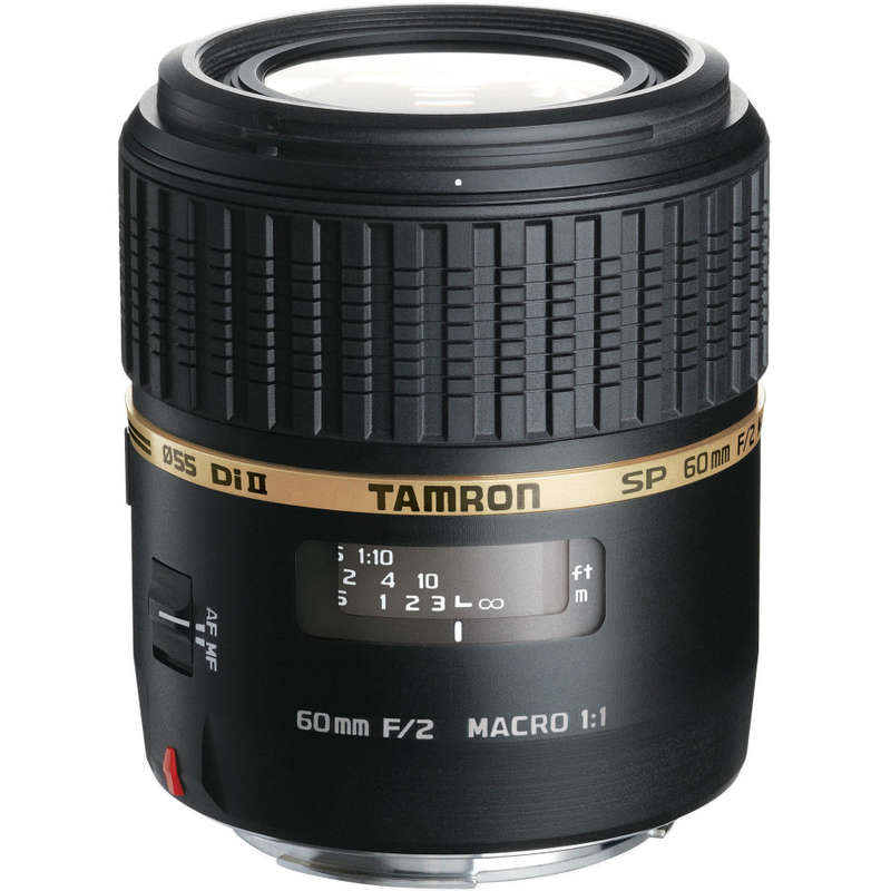 Tamron SP 60mm f/2 Di II 1:1 Macro Lens for NIKON CAMERAS