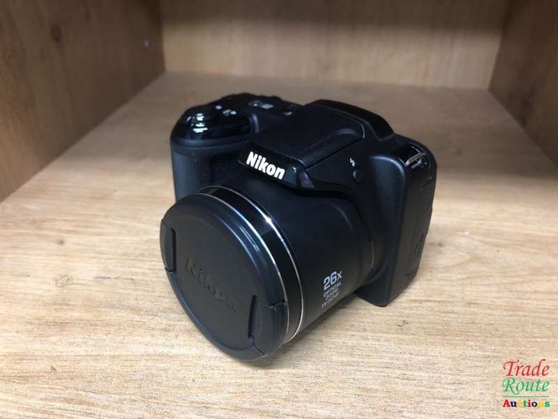 Nikon Coolpix L320 16.1MP Digital Camera with 26x Optical Zoom [ BLACK ] 720p HD Video