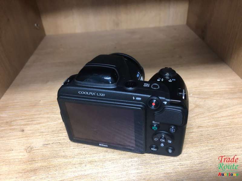 Nikon Coolpix L320 16.1MP Digital Camera with 26x Optical Zoom [ BLACK ] 720p HD Video