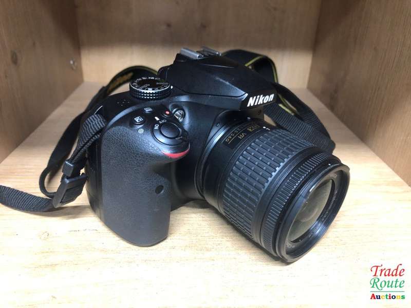 Nikon D3400 24.2 MP CMOS Digital SLR Camera body + Nikon AF-P 18-55 VR Lens Kit