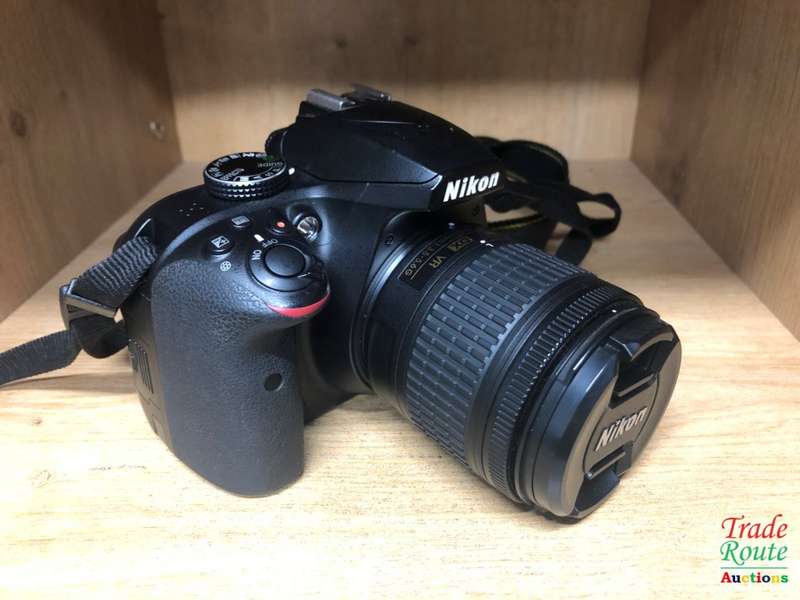 Nikon D3400 24.2 MP CMOS Digital SLR Camera body + Nikon AF-P 18-55 VR Lens Kit