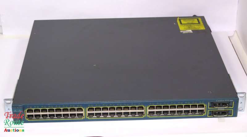 CISCO catalyst 3350 series 48-port Fast Ethernet Network Switch [WS-C3550-48-EMI]