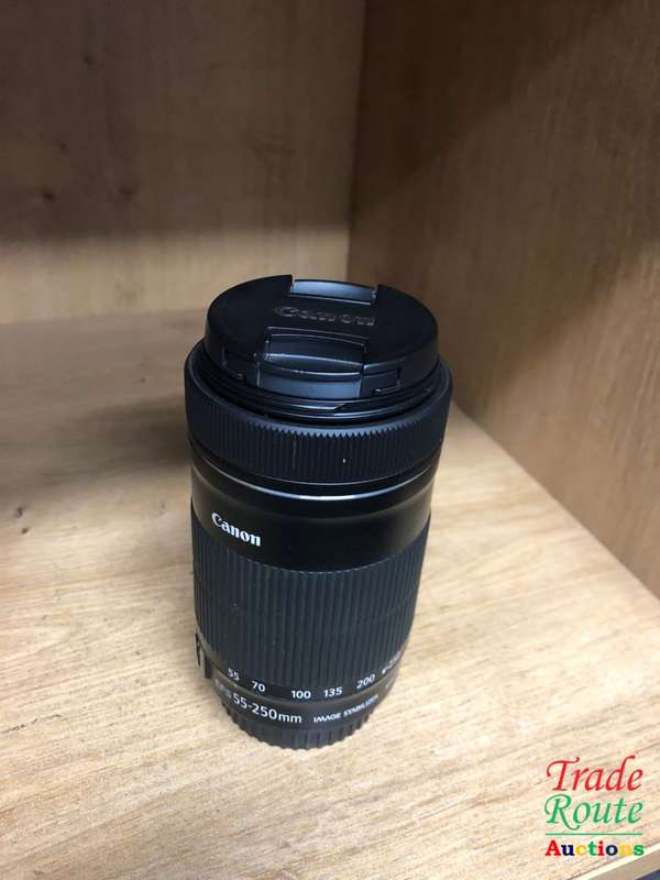 Canon EF-S 55-250m IS (Image Stabilizer) STM  Lens for Canon DSLR Cameras