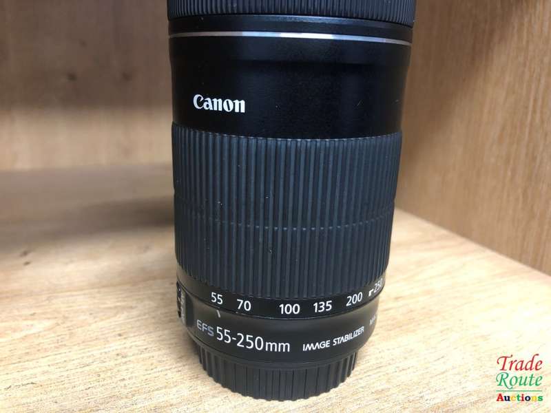 Canon EF-S 55-250m IS (Image Stabilizer) STM  Lens for Canon DSLR Cameras