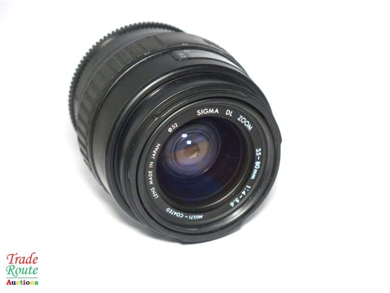 SIGMA 35-80mm DL ZOOM Lens F4-5.6 for Minolta / Sony Digital SLR Cameras A-MOUNT