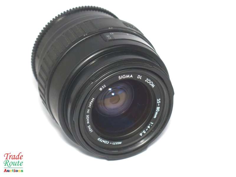 SIGMA 35-80mm DL ZOOM Lens F4-5.6 for Minolta / Sony Digital SLR Cameras A-MOUNT