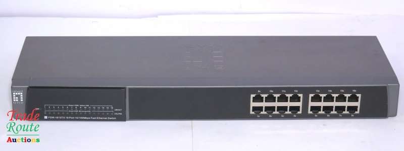 LEVEL ONE FSW-1610TX 16 PORT 10/100MBPS FAST ETHERNET SWITCH