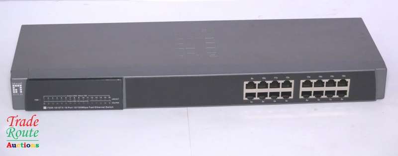 LEVEL ONE FSW-1610TX 16 PORT 10/100MBPS FAST ETHERNET SWITCH