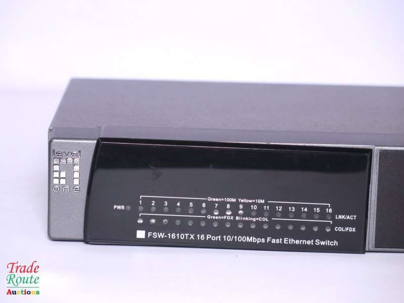 LEVEL ONE FSW-1610TX 16 PORT 10/100MBPS FAST ETHERNET SWITCH