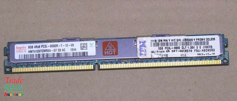 Hynix 8GB 4Rx8 PC3L 8500R Low-Profile RAM Memory Module - Only works with Server