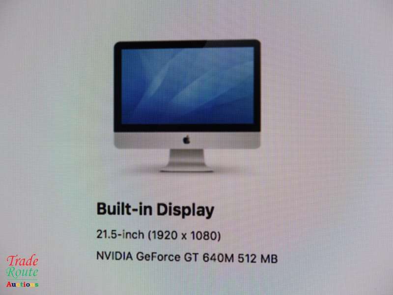 Apple iMAC | 21.5 INCH | Core i5 2.7GHz | 8GB RAM | 1TB HDD  * ULTRASLIM * Nvidia Geforce Graphics