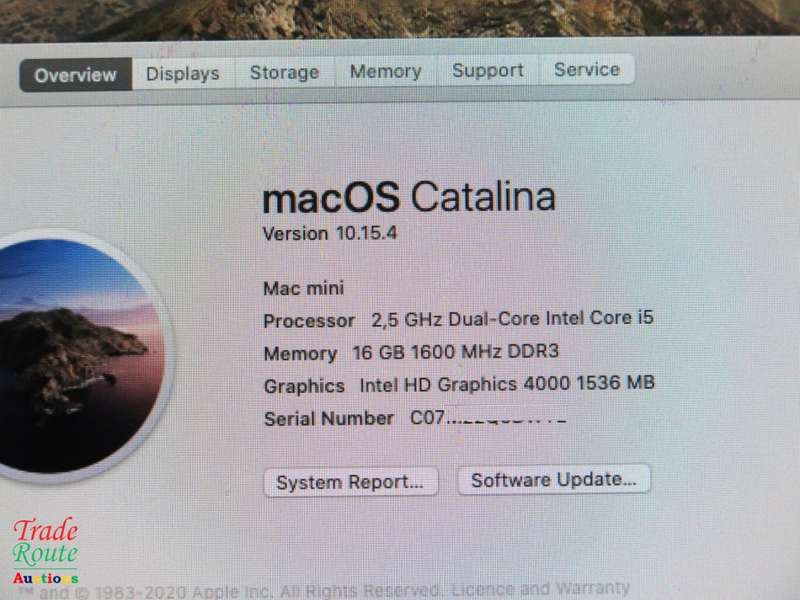 Apple Mac Mini | Core i5 2.5Ghz | 16GB RAM | 500GB HDD *** MacMini ***