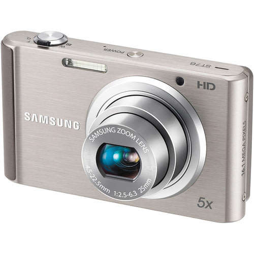 Samsung ST76 Compact Digital Camera (Silver)