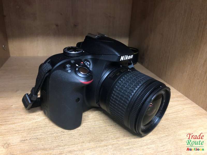 Nikon D3300 24.2 MP CMOS Digital SLR with AF-P VR NIKKOR 18-55mm f/3.5-5.6G DX Zoom Lens (Black)
