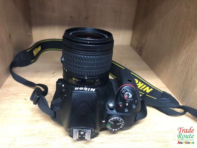 Nikon D3300 24.2 MP CMOS Digital SLR with AF-P VR NIKKOR 18-55mm f/3.5-5.6G DX Zoom Lens (Black)