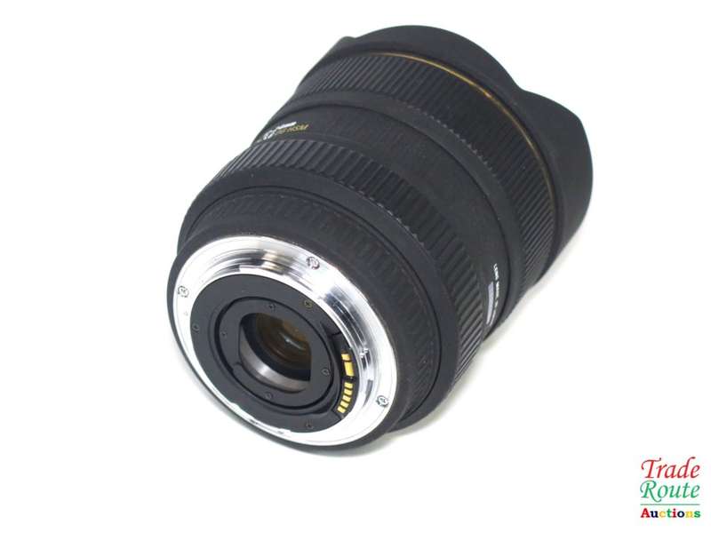 for Spares/repair - Sigma 12-24mm F4.5-5.6 DG HSM WIDE ANGLE Lens (For CANON) DLSR Cameras
