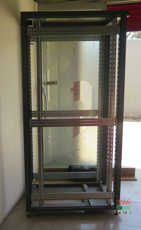 Network server rack - 60cm wide x 100cm long x 205cm height - COLLECTIONS ONLY