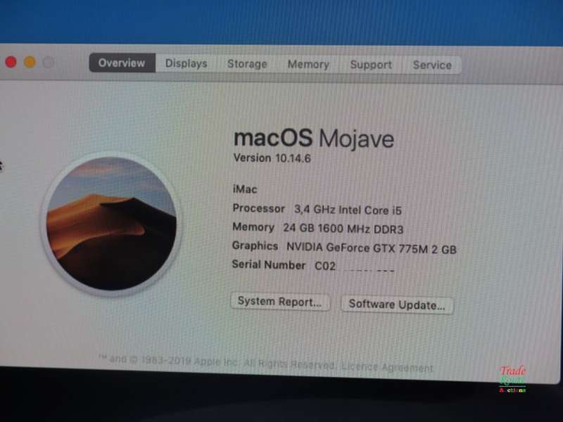 Apple iMAC | 27 INCH | Core i5 3.4GHz | 24GB RAM | 1TB HDD * ULTRASLIM  Nvidia GeForce GTX Graphics