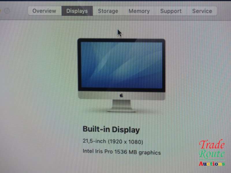 iMAC Stylish | 21.5 INCH | Core i5 2.7GHz | 8GB RAM | 1TB HDD  * ULTRASLIM * Intel Iris Pro Graphics