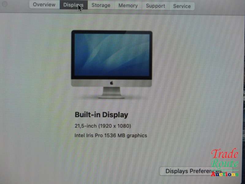 iMAC Stylish | 21.5 INCH | Core i5 2.7GHz | 8GB RAM | 1TB HDD  * ULTRASLIM * Intel Iris Pro Graphics