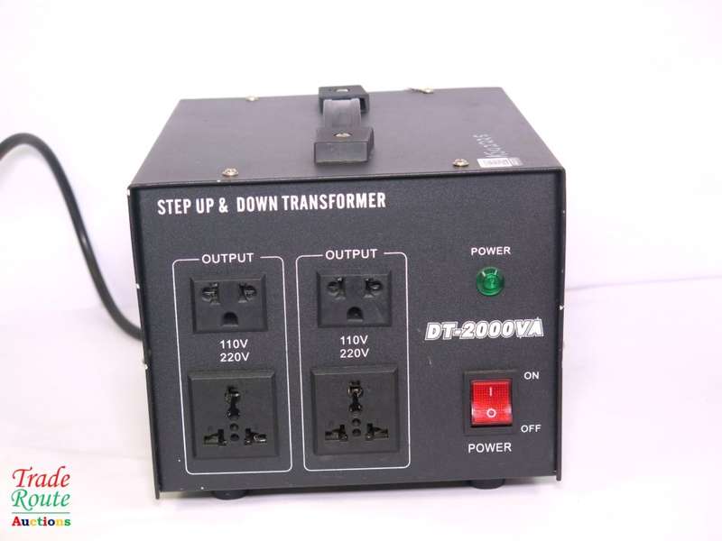 STEP-UP TRANSFORMER 110V TO 220V & STEP-DOWN TRANSFORMER 220V TO 110V