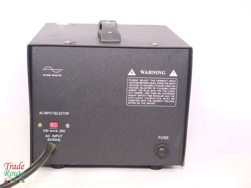 STEP-UP TRANSFORMER 110V TO 220V & STEP-DOWN TRANSFORMER 220V TO 110V