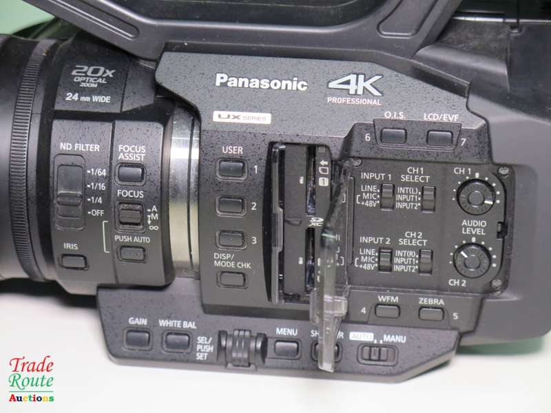 Panasonic AG-UX180 4K Professional Camcorder