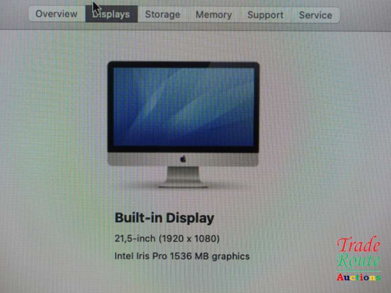 Apple iMAC | 21.5 INCH | Core i5 2.7GHz | 8GB RAM | 1TB HDD  * ULTRASLIM * Intel Iris Pro Graphics