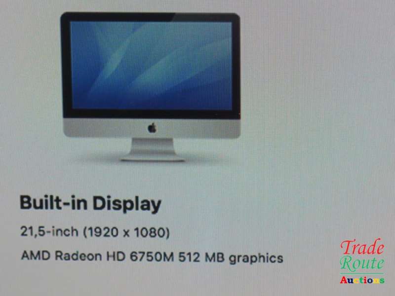 Apple iMAC | 21.5 INCH | Core i5 2.5Ghz 12GB RAM 500GB HDD * AMD Radeon HD Graphics