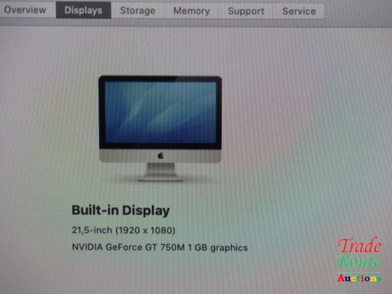 Apple iMAC | 21.5 INCH | Core i5 2.9 GHz | 8GB RAM | 1TB HDD | NVIDIA GeForce 750M * ULTRASLIM