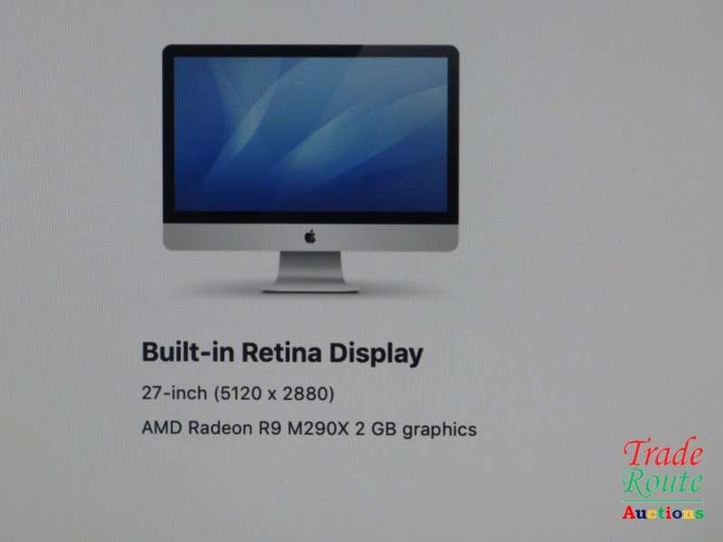 Apple iMAC Retina 5K Display | 27 INCH | Core i5 3.5GHz * AMD RADEON 2GB GRAPHICS