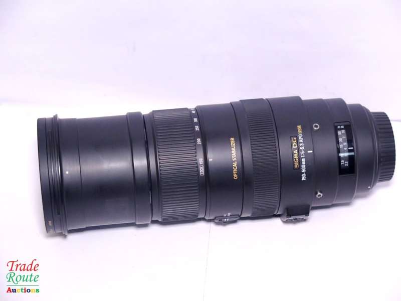 SIGMA 150-500mm F5-6.3 APO DG OS ZOOM Lens for CANON