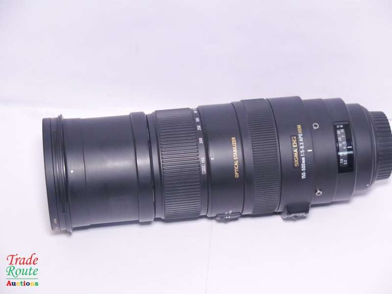 SIGMA 150-500mm F5-6.3 APO DG OS ZOOM Lens for CANON