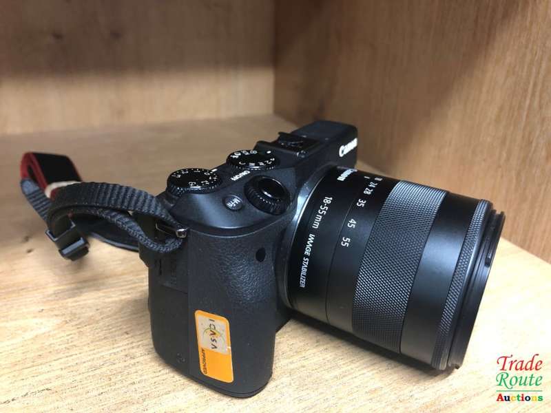 Canon EOS M3 Mirrorless Digital Camera with EF-M 18-55mm Lens - 24.2 megapixels