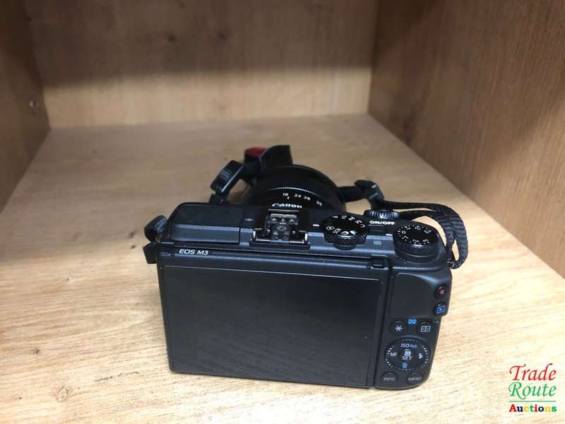 Canon EOS M3 Mirrorless Digital Camera with EF-M 18-55mm Lens - 24.2 megapixels