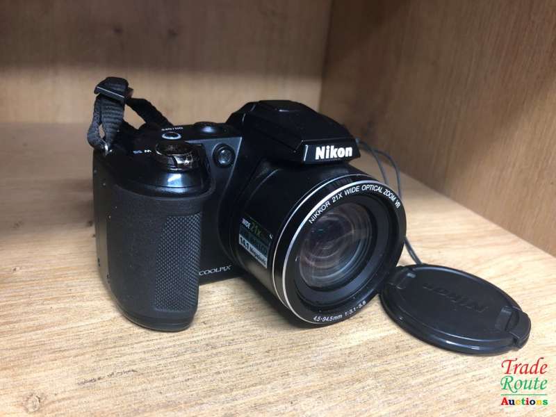Nikon Coolpix L310 14.1MP Digital Camera with 21x Optical Zoom - BLACK