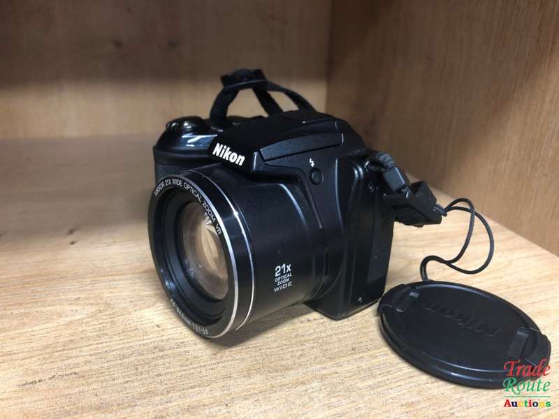 Nikon Coolpix L310 14.1MP Digital Camera with 21x Optical Zoom - BLACK