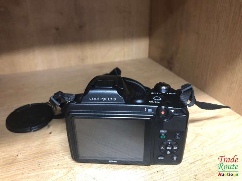 Nikon Coolpix L310 14.1MP Digital Camera with 21x Optical Zoom - BLACK