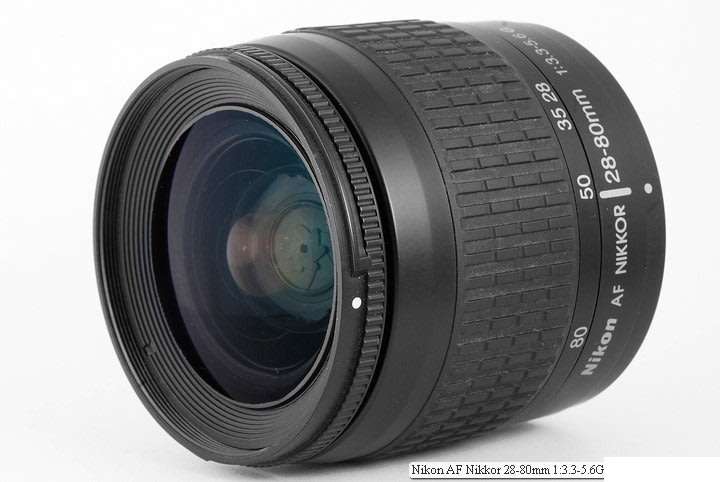 Nikon AF Nikkor 28-80mm 1: 3.3-5.6G Lens