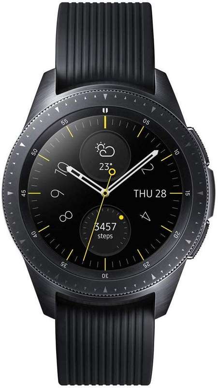 Samsung Galaxy Watch (Bluetooth), Smartwatch SM-R810 - BLACK - IN BOX