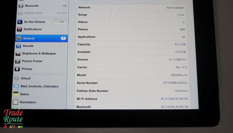 IPAD 3  64GB A1430