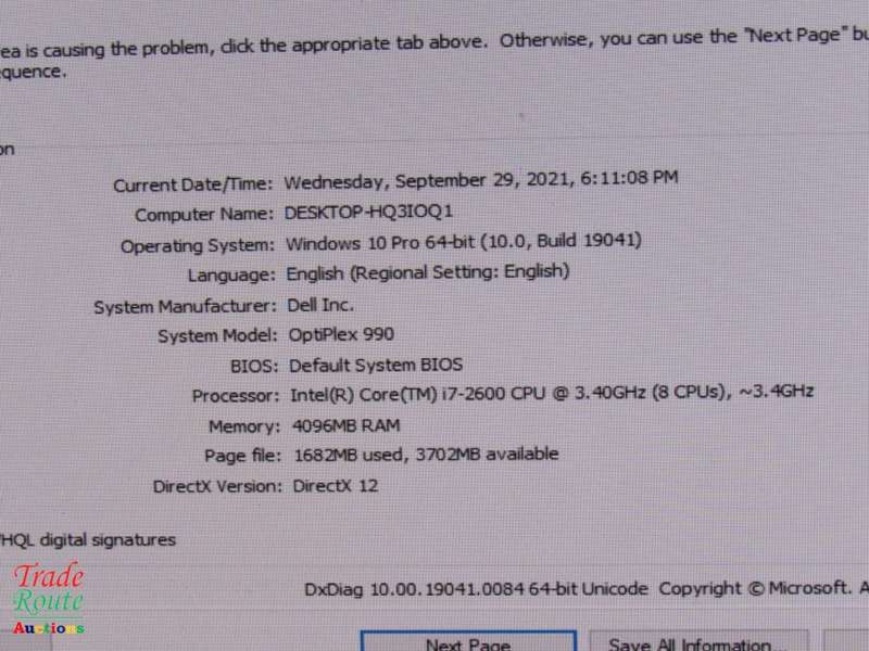 Dell OptiPlex 990 | SFF Desktop PC | Core i7 3.40Ghz | 8GB RAM | 500GB HDD