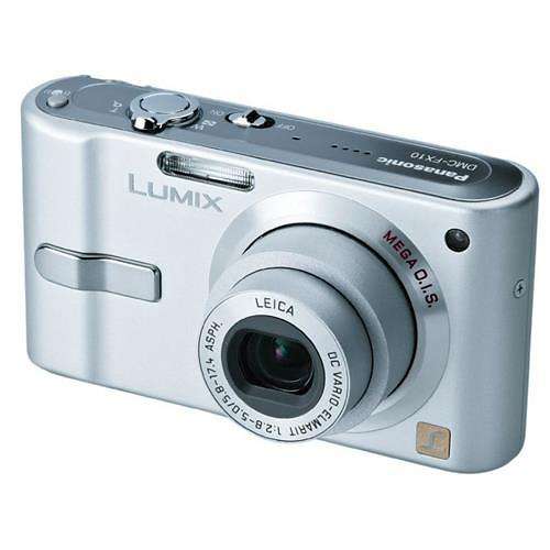 Panasonic Lumix DMC-FX10 Digital Camera with 3x Image Stabilized Optical Zoom (Silver)