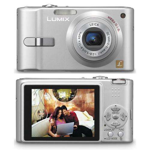 Panasonic Lumix DMC-FX10 Digital Camera with 3x Image Stabilized Optical Zoom (Silver)