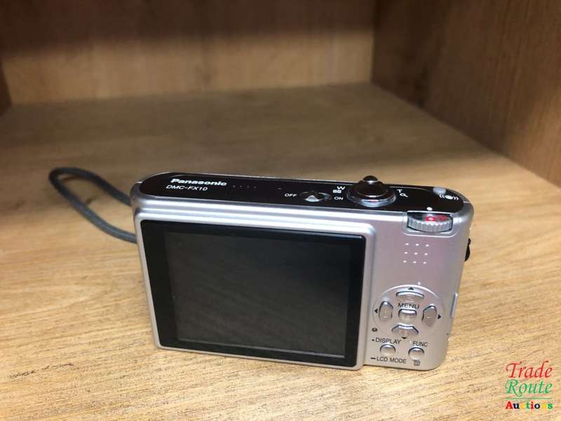 Panasonic Lumix DMC-FX10 Digital Camera with 3x Image Stabilized Optical Zoom (Silver)